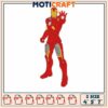 Iron man in comic embroidery, iron man mask​​ embroidery