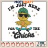 I'm just here chicks embroidery, im still here​ embroidery