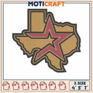 Houston astros primary embroidery, houston astros​ embroidery