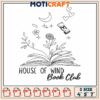 House wind book embroidery, winds of war book​ embroidery