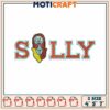 Horror sally name embroidery, sally rag doll​​ ​embroidery