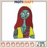Horror sally art embroidery, sally plush doll​ ​embroidery