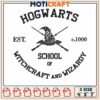 Hogwarts school design embroidery, schools of hogwarts​ embroidery