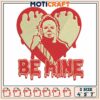 Horror be mine art embroidery, cartoon horror​ embroidery