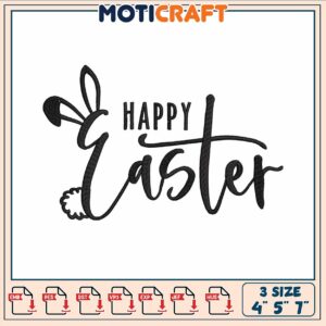 Happy easter embroidery, happy easter images​ ​embroidery