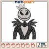 Halloween horror jack embroidery, jack halloween​​​​ ​embroidery
