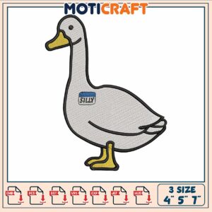 Goose cute art embroidery, goosebumps season 2​ embroidery
