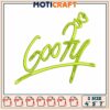 Goofy gold sign embroidery, is goofy a dog embroidery 2 Goofy gold sign embroidery, is goofy a dog embroidery