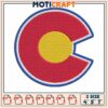 Flag of colorado embroidery, colorado football embroidery 1 Flag of colorado embroidery, colorado football embroidery