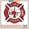 Fire dept embroidery, chicago fire department​ embroidery