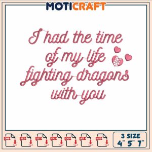 Fighting dragon with you embroidery, fourth wing dragon quiz​ embroidery