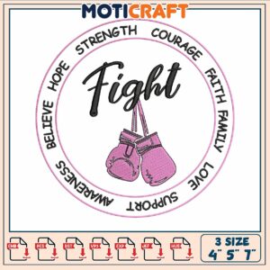 Fight boxing embroidery, boxing fight tonight​​ embroidery