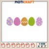 Easter eggs colour embroidery, cartoon easter eggs embroidery 2 Easter eggs colour embroidery, cartoon easter eggs embroidery