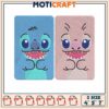 Disney stitch and angel embroidery, angel and stitch embroidery