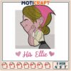 Disney pixel his ellie embroidery, ellie disney up​​ embroidery