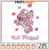 Disney his angel embroidery, lilo and stitch cast embroidery 2 Disney his angel embroidery, lilo and stitch cast embroidery