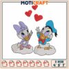 Daisy and donald baby embroidery, donald duck​ embroidery
