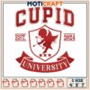 Cupid university est embroidery, love in design​ embroidery