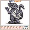 Crocodile mascot art embroidery, crocodile mascot costume embroidery 2 Crocodile mascot art embroidery, crocodile mascot costume embroidery