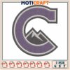 Colorado logo design embroidery, colorado rockies tickets​ embroidery