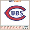 Chicago cub logo 1919 embroidery, chicago baseball embroidery 2 Chicago cub logo 1919 embroidery, chicago baseball embroidery