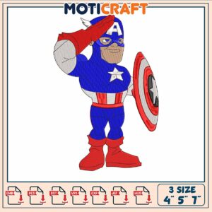 Captain america embroidery, captain america comics​​ embroidery