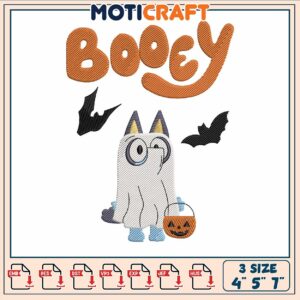 Bluey halloween embroidery Bluey halloween embroidery