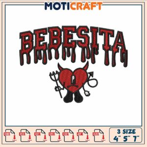 Bebesita disney cartoon embroidery