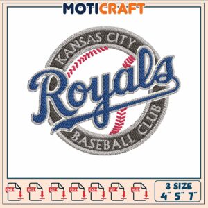 Baseball club logo embroidery, kansas city a's baseball​​ embroidery