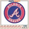 Atlanta brave embroidery, atlanta braves logo embroidery 1 Atlanta brave embroidery, atlanta braves logo embroidery