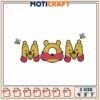Winnie the Pooh Mom Embroidery Design