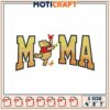 Winnie the Pooh Mama Embroidery Design