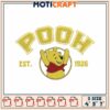 Winnie the Pooh Embroidery Design Files in Multiple Formats