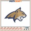 Wildcat Embroidery Design 4x5x7 Inch