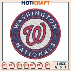 Washington Nationals Embroidery Patch