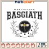 War College Basgiath Embroidery Design