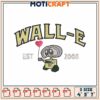 Wall E Embroidery Design Digital File for Machine Stitching