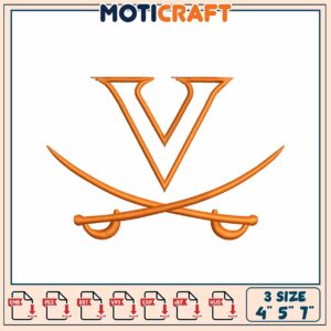 Virginia Tech Embroidery Design