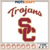 USC Trojans Embroidery Design