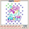 Unicorn Fuck It Embroidery Design
