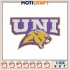 UNI Mascot Embroidery Design 4x5x7 Inch 1 UNI Mascot Embroidery Design 4x5x7 Inch