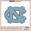 UNC Tar Heel Embroidery Design 3 Sizes