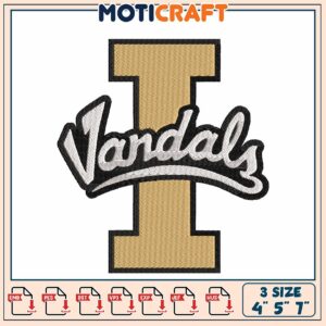 Vandals Embroidery Design 4x5x7 Inch