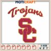 USC Trojans Embroidery Design 3 Sizes