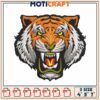 Tiger Head Embroidery Design 4x5x7 Inches 1 Tiger Head Embroidery Design 4x5x7 Inches