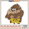 Taz Embroidery Design 3 Sizes