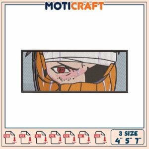 Stylish Anime Character Embroidery Design for Creative Projects Stylish Anime Character Embroidery Design for Creative Projects