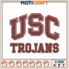 USC Trojans Embroidery Design 3 Sizes
