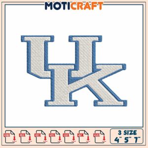 UK Embroidery Design 4x5x7 Inch