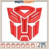 Transformers Embroidery Design 4x7 Inch